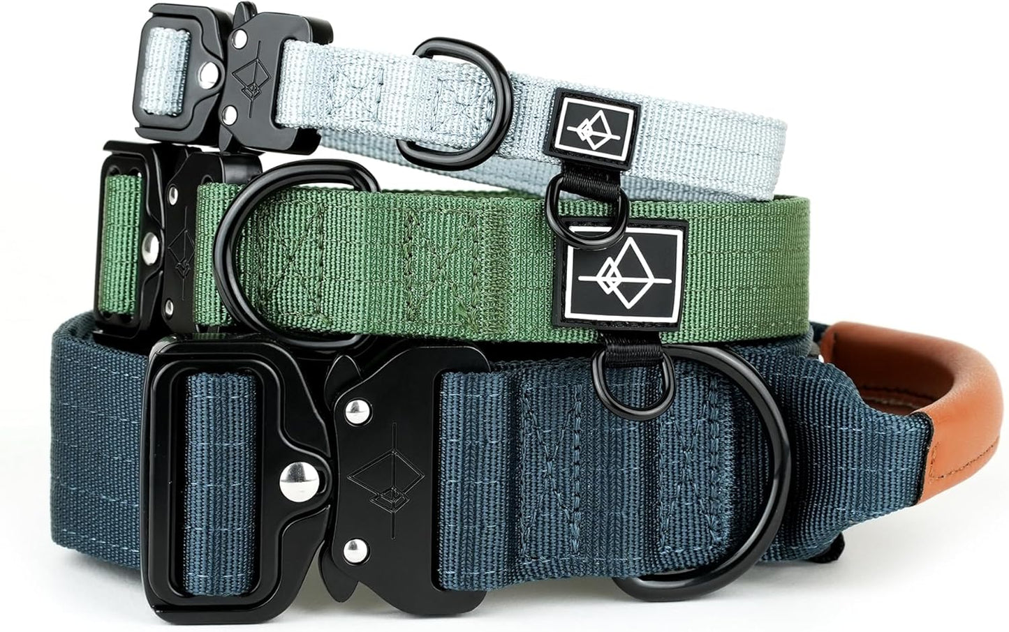 Made to  Premium Dog Collar - Adjustable Heavy Duty Nylon Collar with Quick-Release Metal Buckle (Oregon Haze, Classic Size 0)